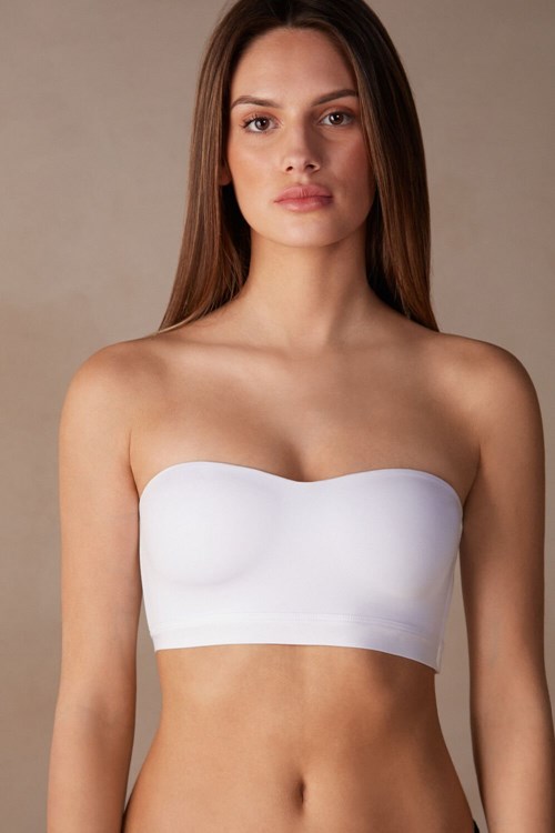 Intimissimi Bra Top in Ultralight Microfiber White - 001 - White | 9036KZVWC