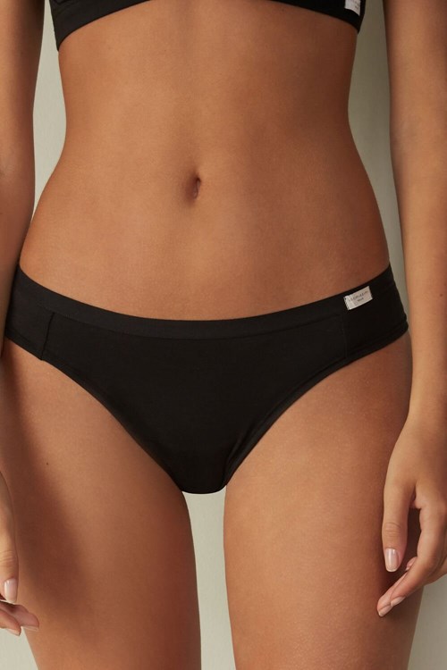 Intimissimi Cotton Brazilian Black - 019 - Black | 6970BUTVP