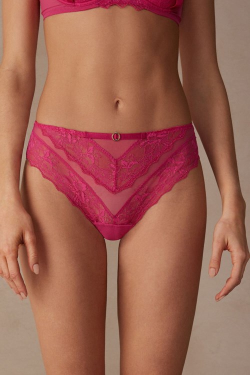 Intimissimi Fearless Femininity Hipster Brazilian Pink - 206j - Valentine Pink | 8749OLCFG