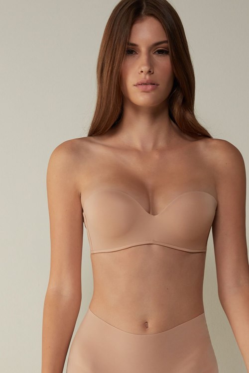 Intimissimi Gioia Bandeau Bra Natural - 044 - Soft Beige | 0123ZWHTM