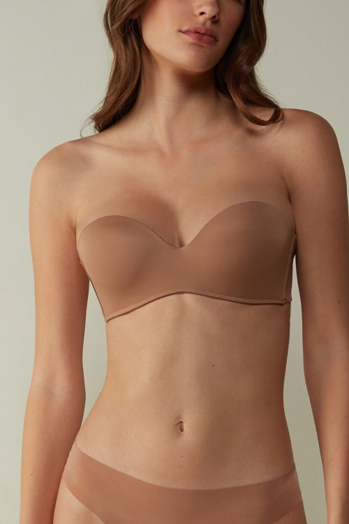 Intimissimi Gioia Bandeau Bra Natural - 417i - Medium Beige | 8706NHWIF