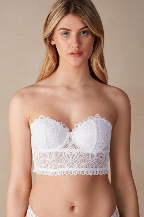 Intimissimi Hot Summer Days Giada Balconette Bustier White - 001 - White | 7536HEDML