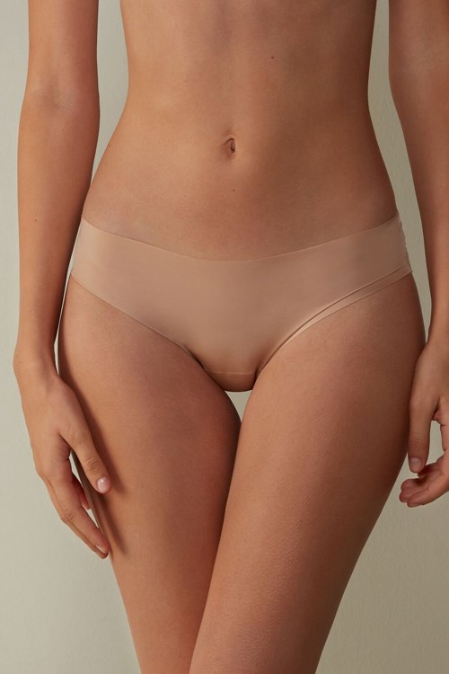 Intimissimi Seamless Microfiber Panties Natural - 044 - Soft Beige | 4127ELJZF