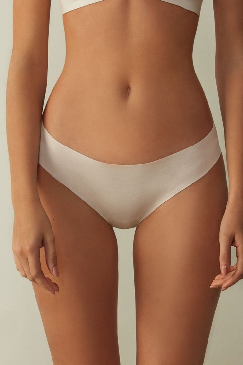 Intimissimi Seamless Supima® Cotton Brazilian Panties Natural - 2280 - Silk Pink | 0297HGIAX