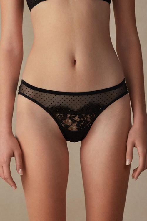 Intimissimi Time to Shine Brazilian Black - 019 - Black | 5391DHMCU