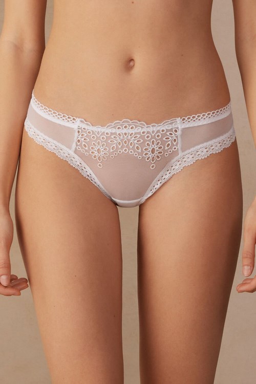 Intimissimi Timeless Simplicity Brazilian White - 001 - White | 3471YLNIZ