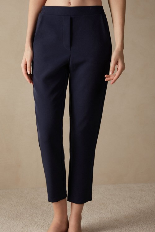 Intimissimi Trousers with Pockets Blue - 1467 - Intense Blue | 9760FEZPG