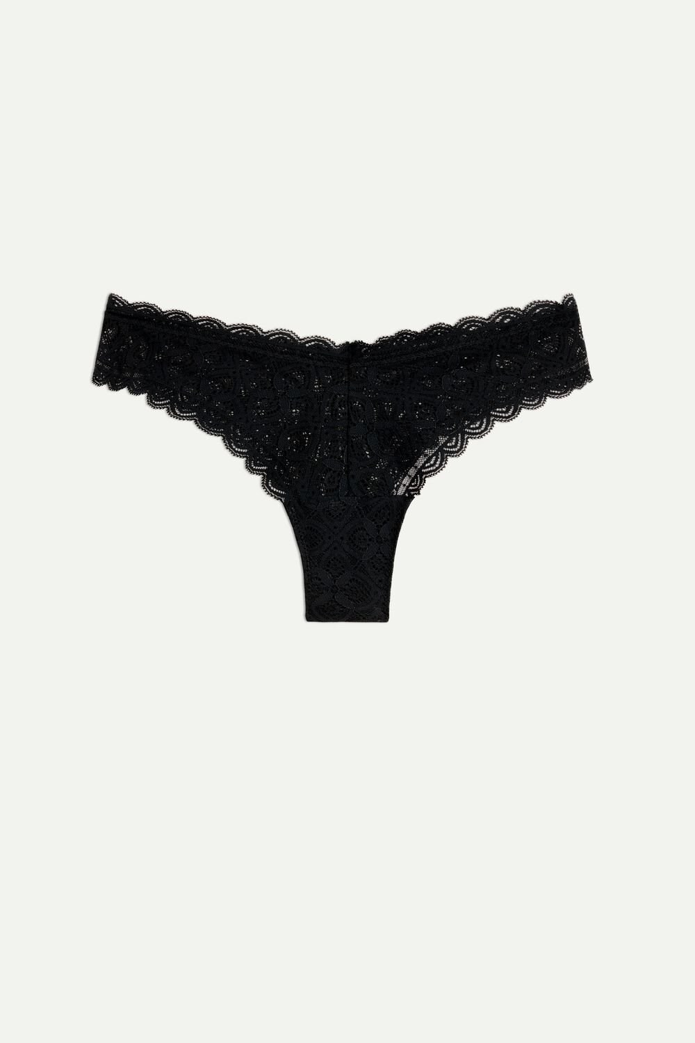 Intimissimi 80s-style Lace Brazilian Black - 019 - Black | 1932AGORY