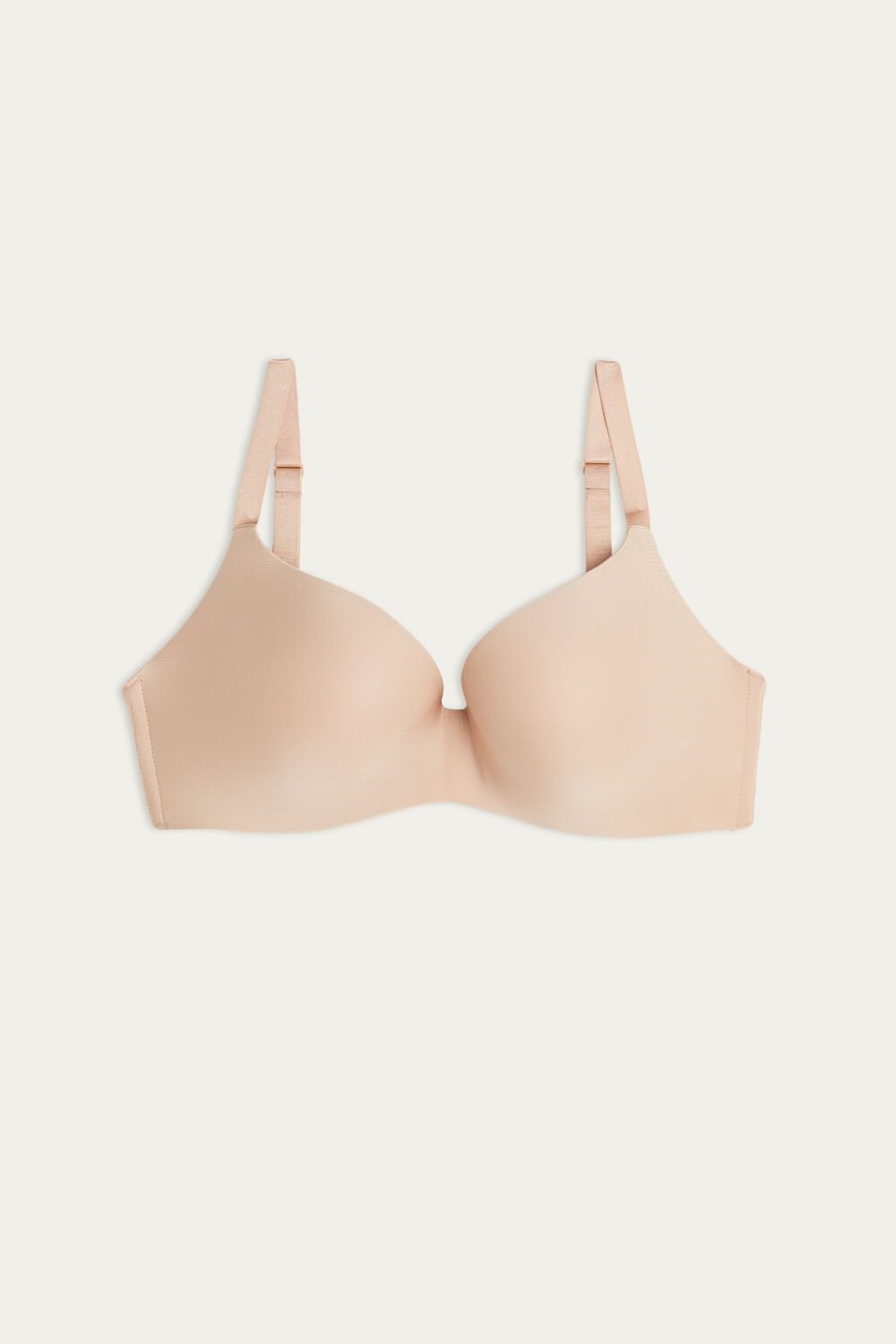 Intimissimi Adele Triangle Bra in Ultralight Microfiber Natural - 044 - Soft Beige | 6730IELXH