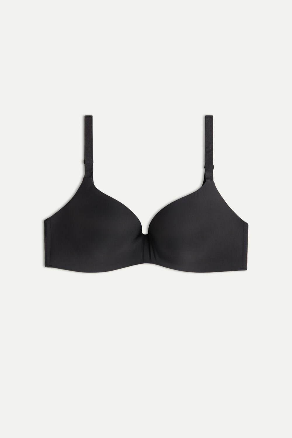 Intimissimi Adele Triangle Bra in Ultralight Microfiber Black - 019 - Black | 7265XEHZF