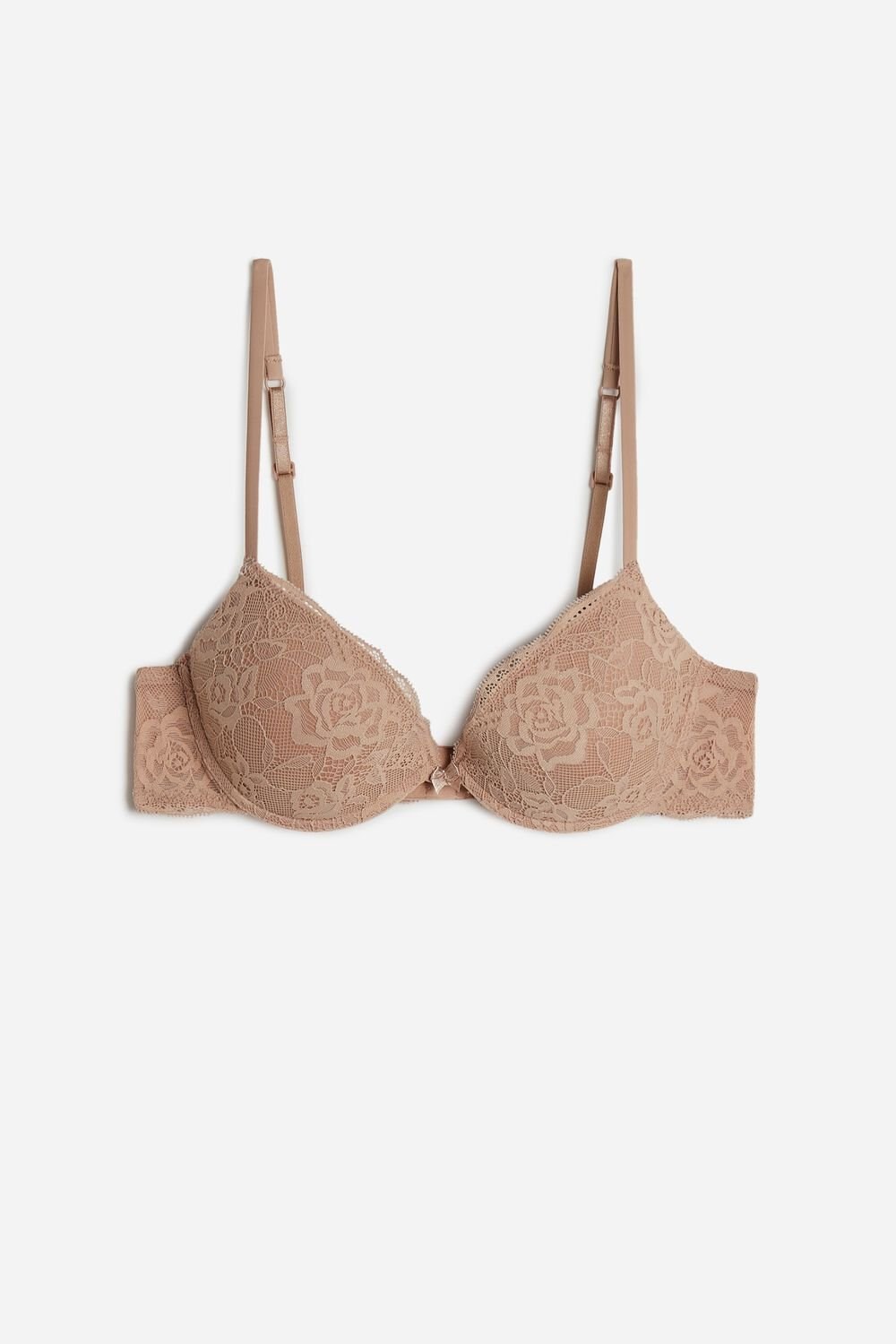 Intimissimi Bellissima Lace Push-Up Bra Natural - 044 - Soft Beige | 2185XVRGC