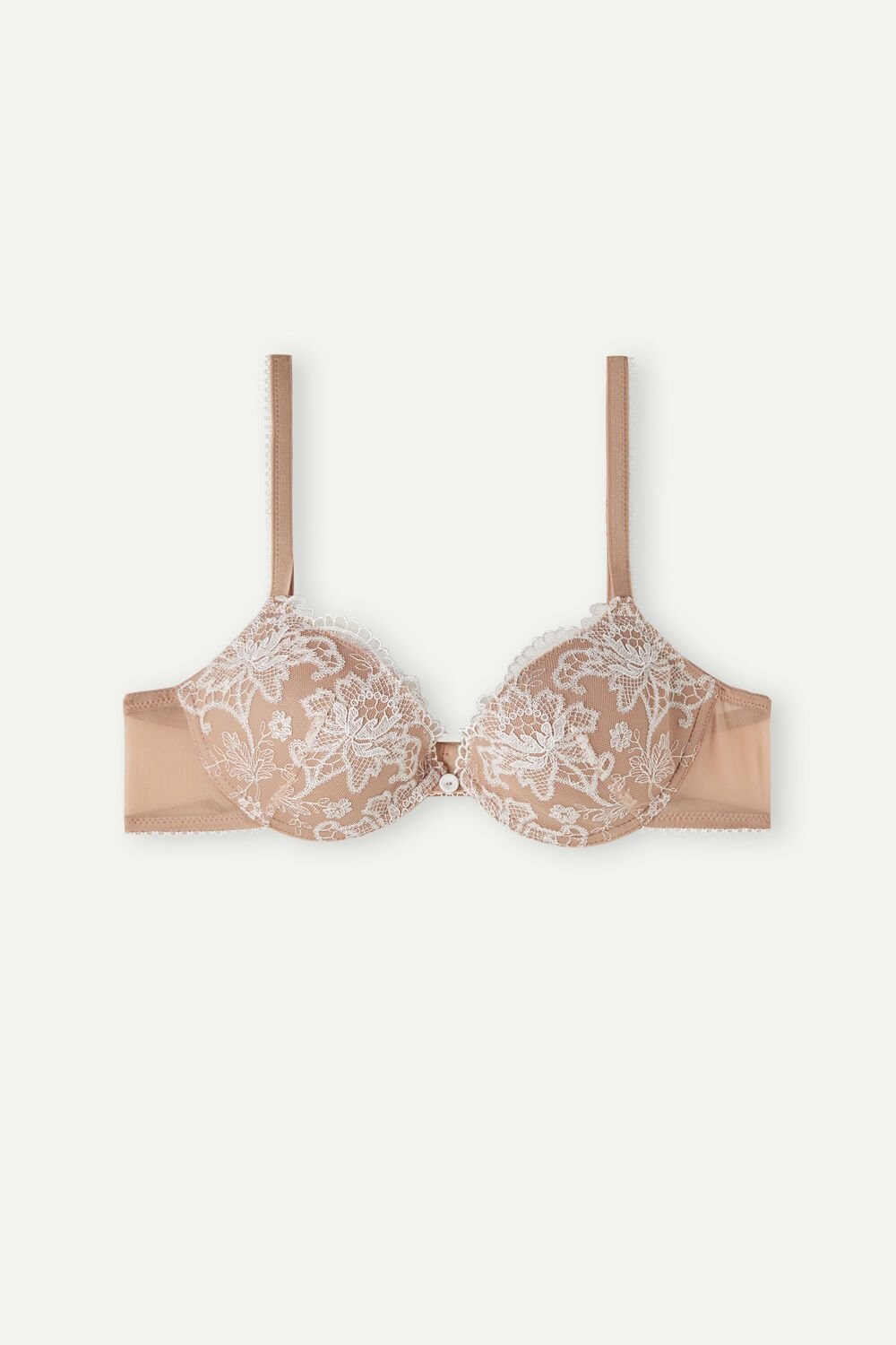 Intimissimi Bellissima Lovely Day Push-up Bra Natural - 989i - Soft Beige / Talco | 6487XPOIH