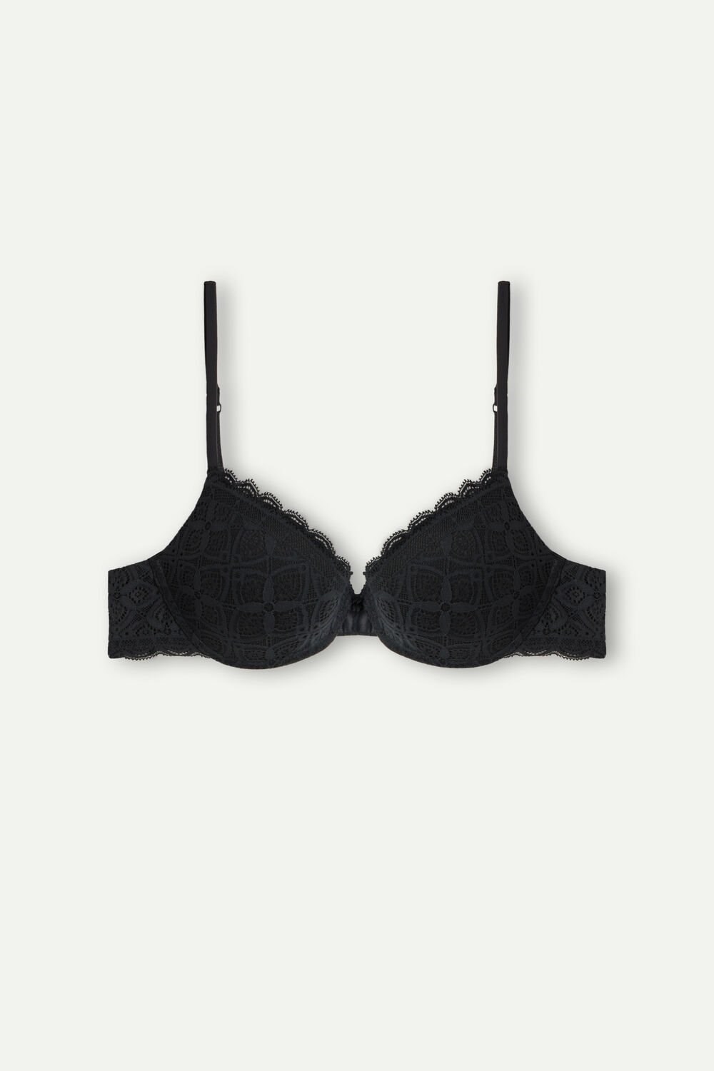 Intimissimi Bellissima Push-up Bra in Lace Black - 019 - Black | 6784MRIHZ