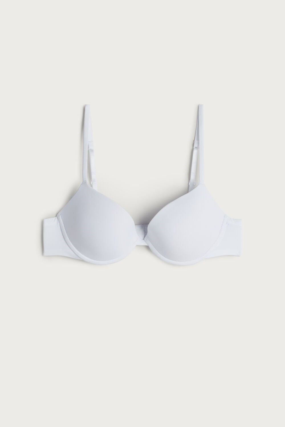 Intimissimi Bellissima Push-up Bra in Microfiber 001 - White | 1073KMSTR