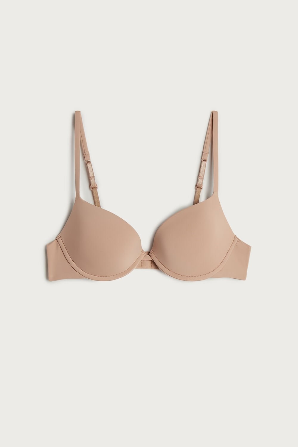 Intimissimi Bellissima Push-up Bra in Microfiber Natural - 044 - Soft Beige | 4530LBYPE