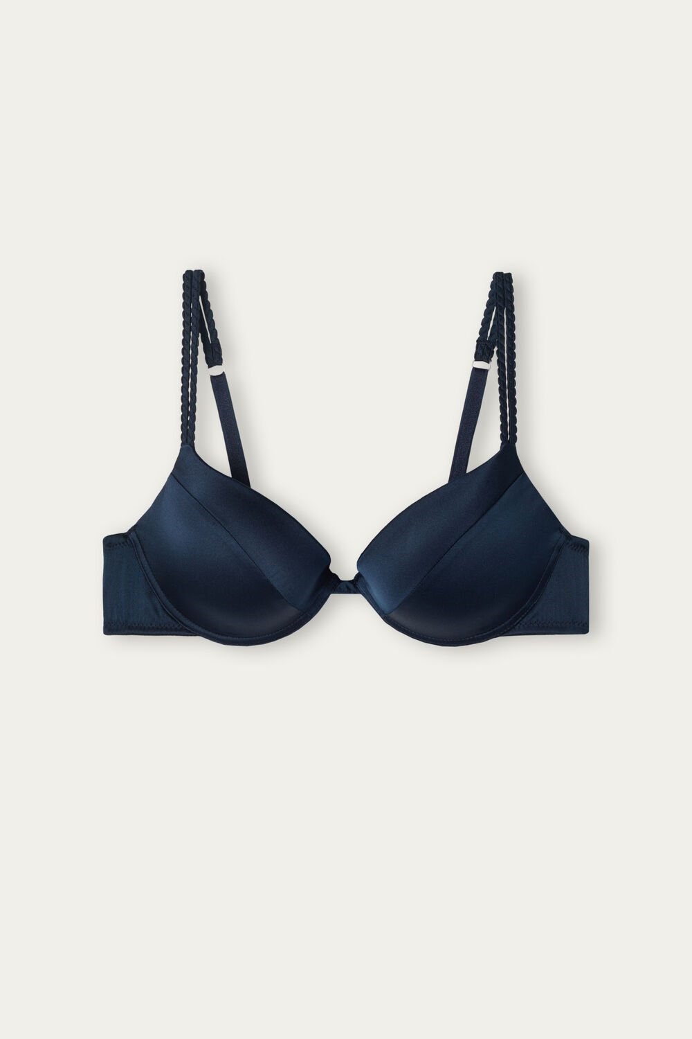 Intimissimi Bellissima Silk Push-Up Bra Blue - 1467 - Intense Blue | 5602FTGUO