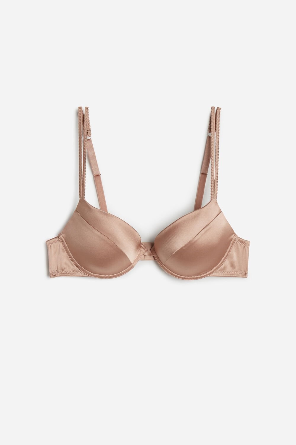 Intimissimi Bellissima Silk Push-Up Bra Natural - 163i - Satin Pink | 7650OYSIK