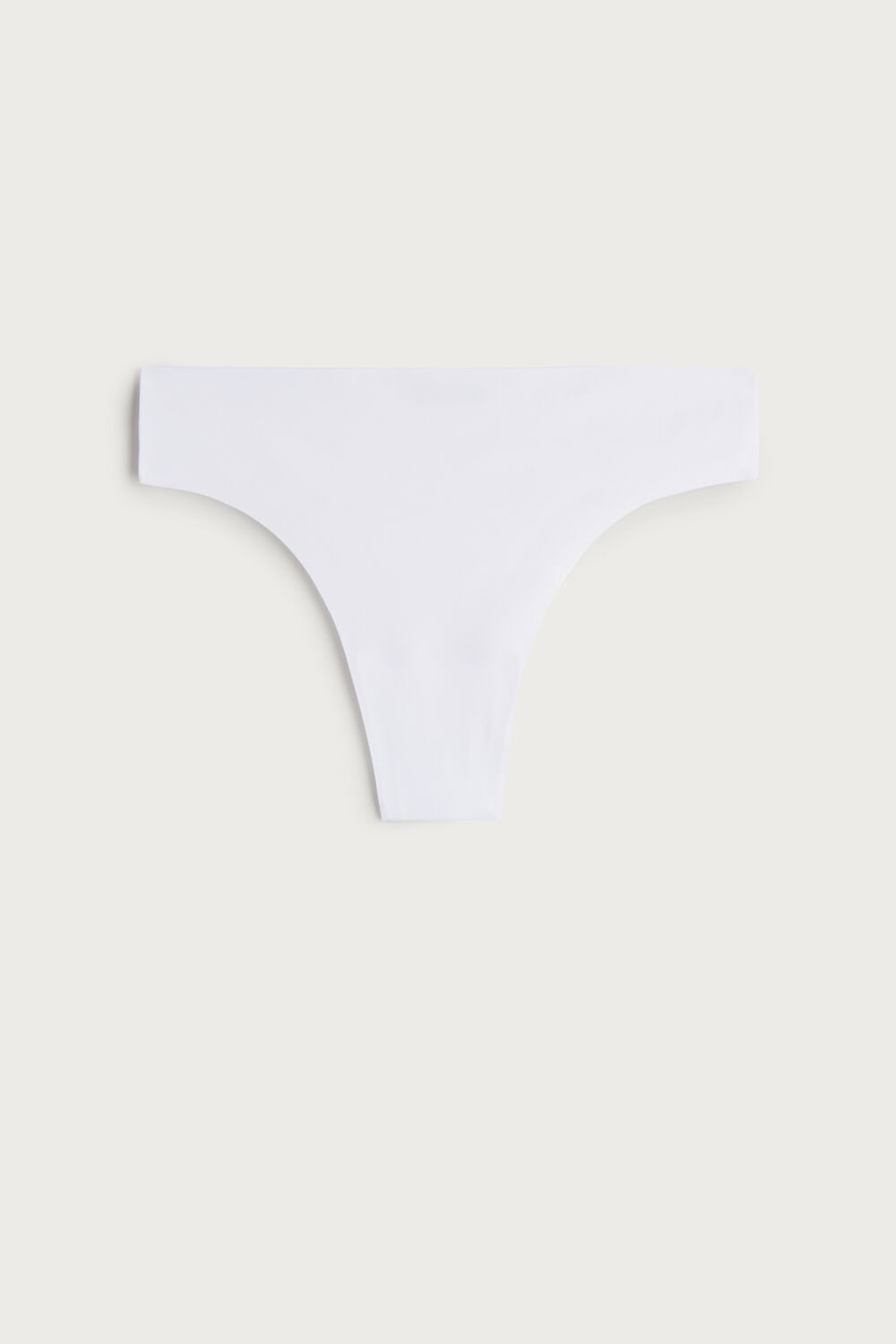 Intimissimi Brazilian Panties in Seamless Ultra Light Microfiber White - 001 - White | 0382LEKTA