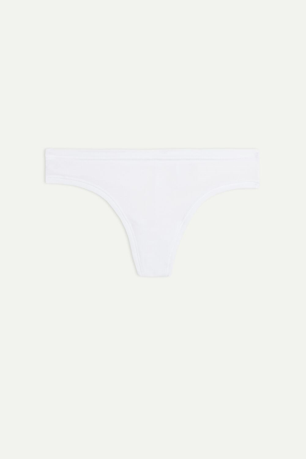 Intimissimi Brazilian Panties in Ultralight Supima® Cotton 001 - White | 7096KCSPX