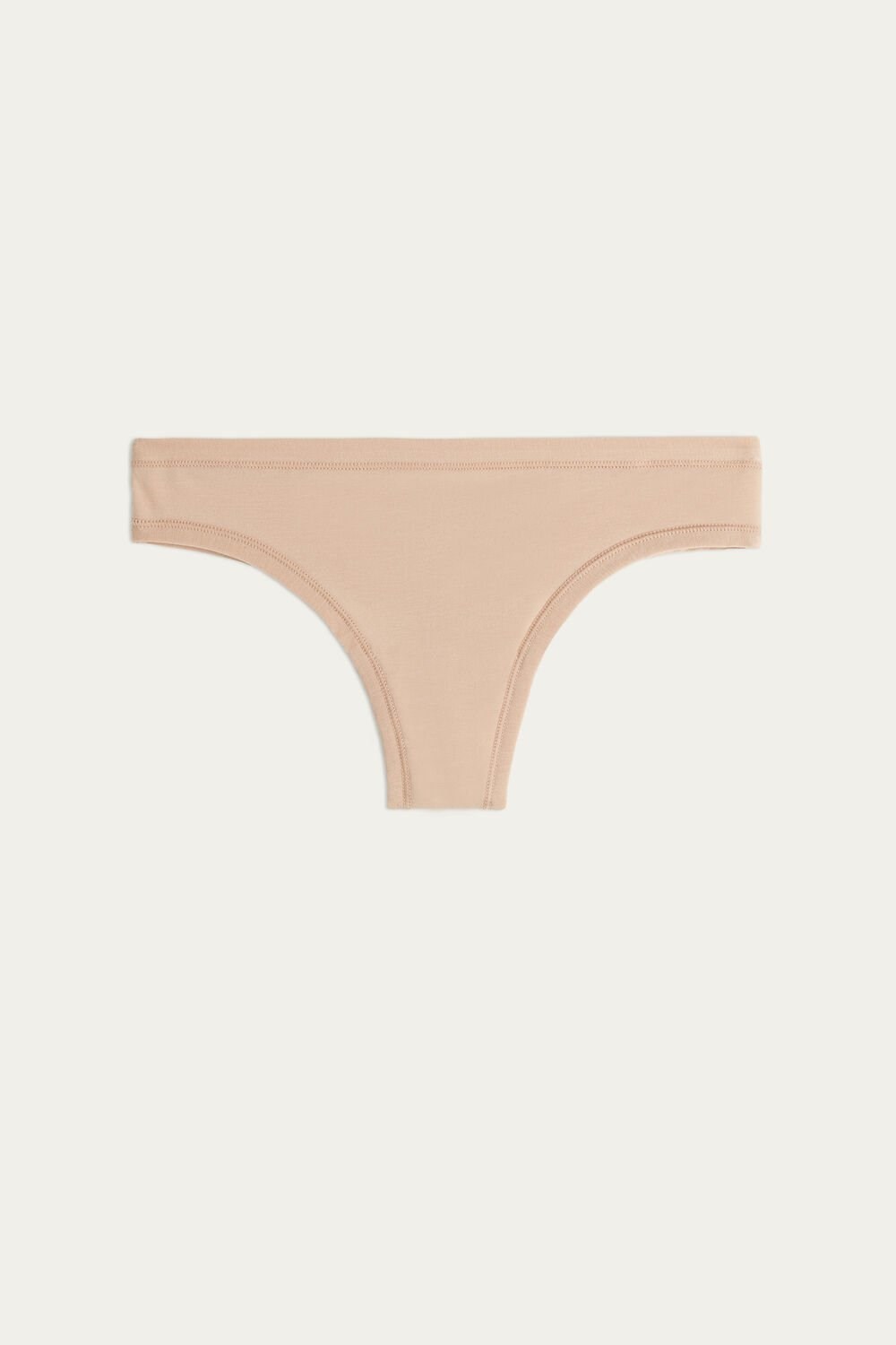 Intimissimi Brazilian Panties in Ultralight Supima® Cotton 044 - Soft Beige | 8172AIJDQ