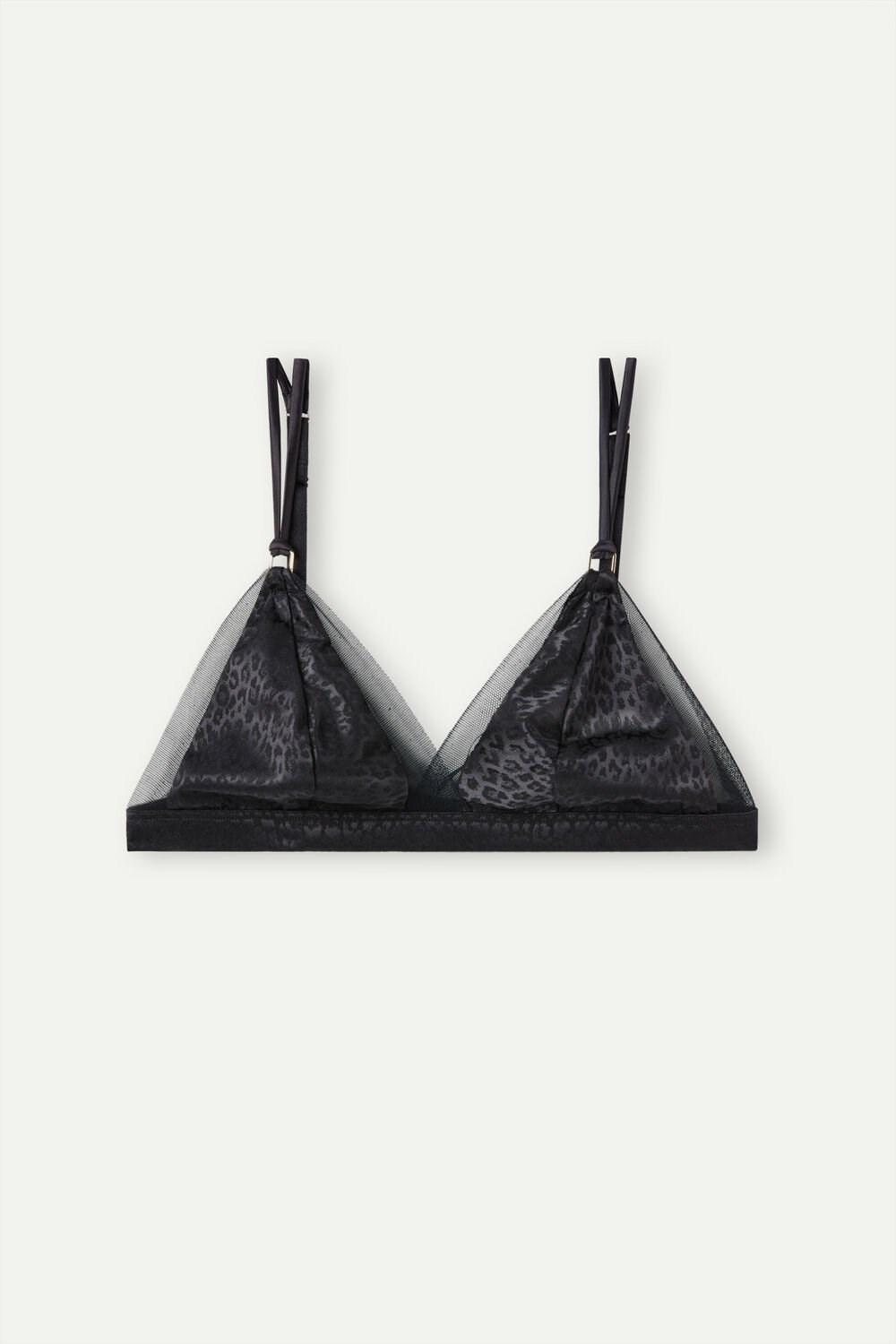 Intimissimi Cool Minimal Emma Triangle Bra Black - 019 - Black | 6978FRIDL