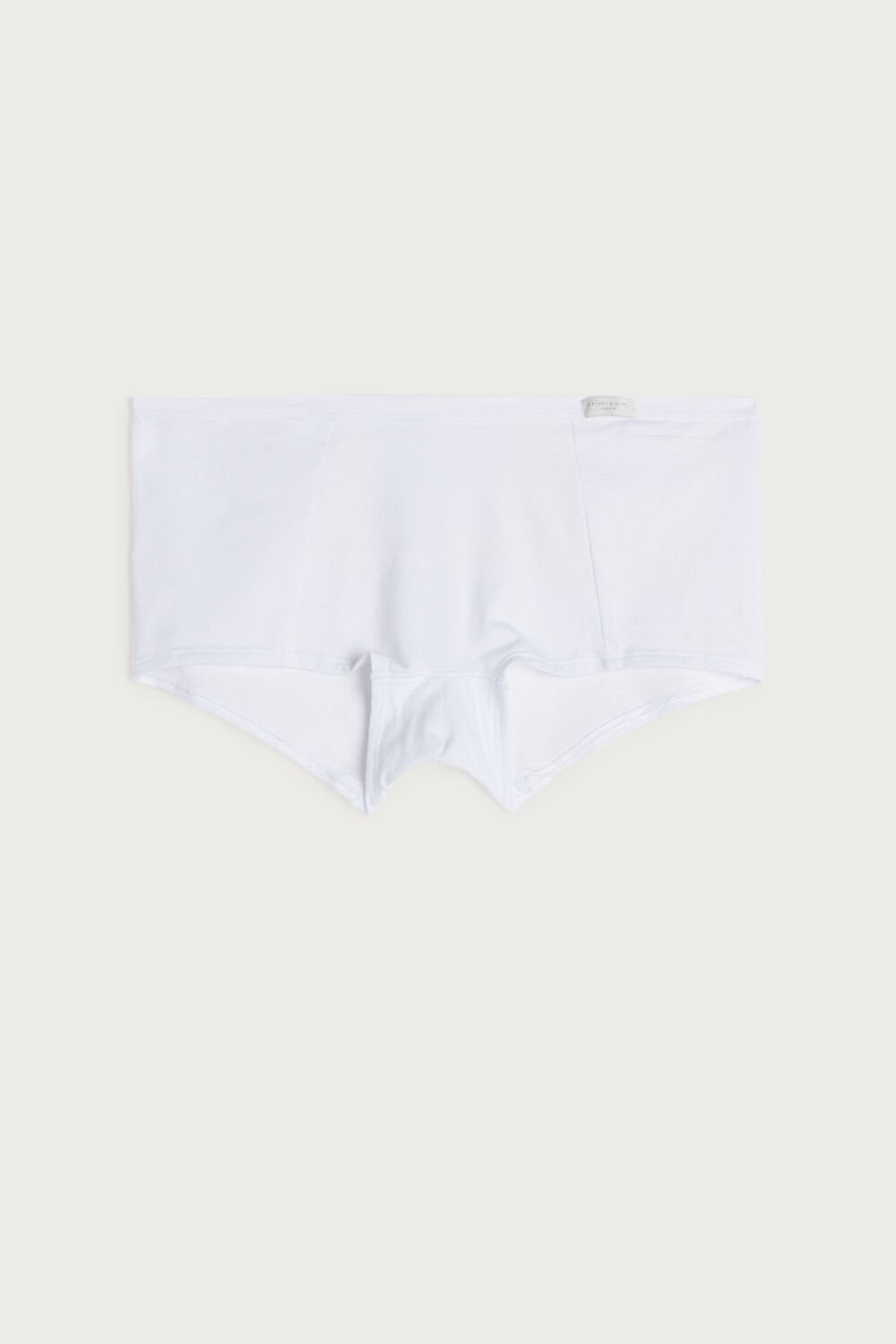 Intimissimi Cotton Boyshorts White - 001 - White | 8539OLZAH