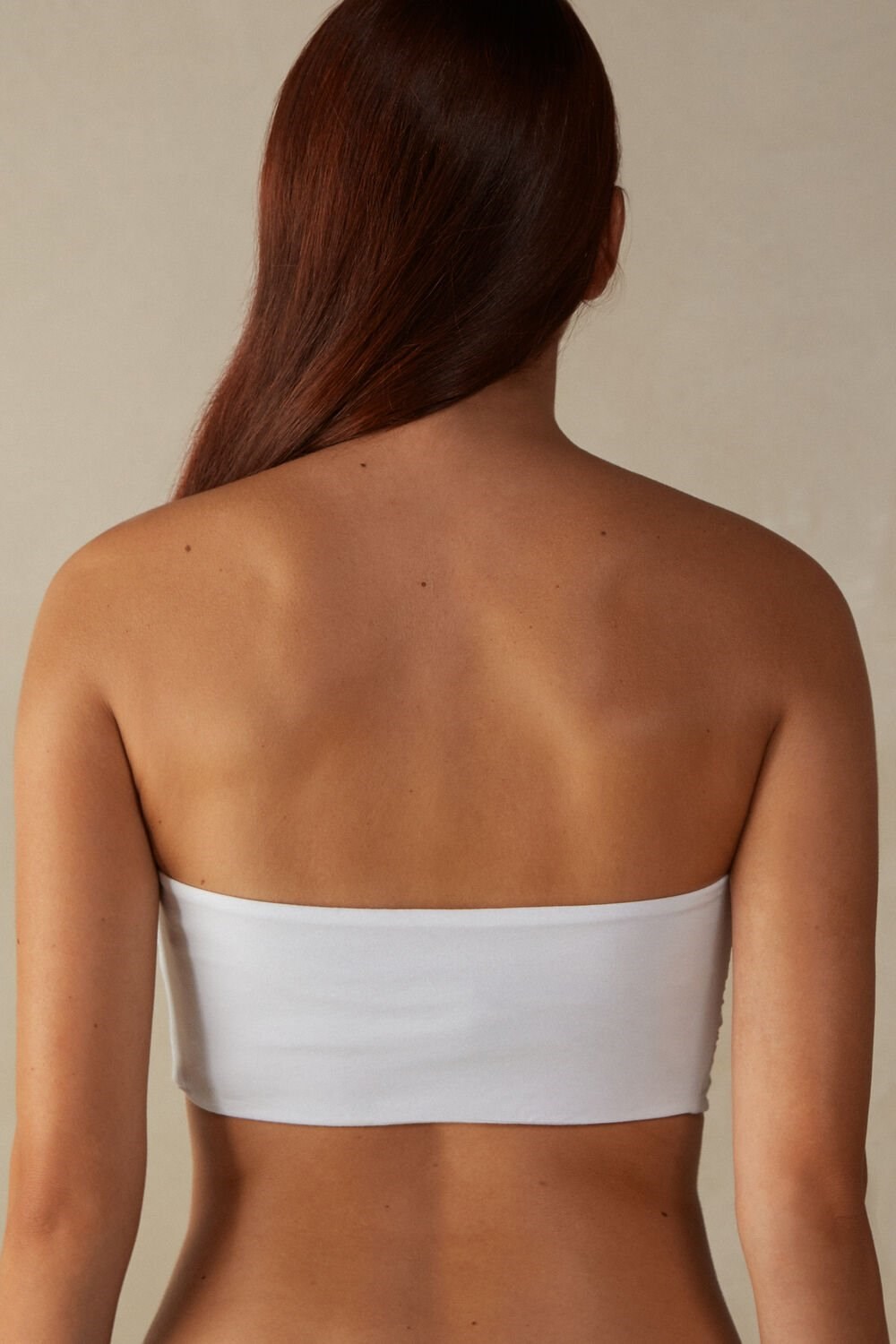 Intimissimi Cotton Bra Top White - 001 - White | 2305AYBGQ