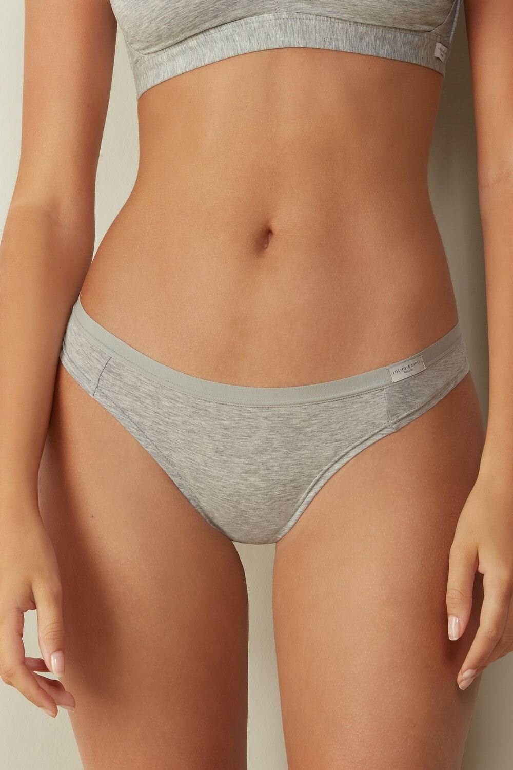 Intimissimi Cotton Brazilian Grey - 031 - Light Heathered Grey | 1946XVIGP