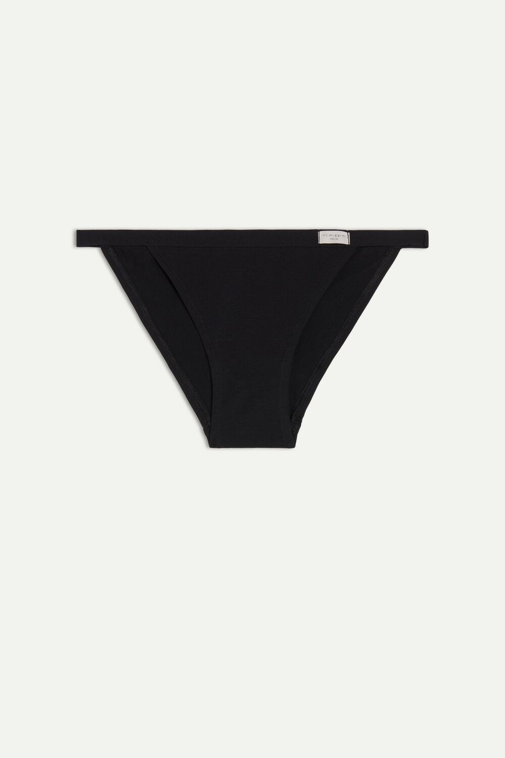 Intimissimi Cotton String Panties Black - 019 - Black | 9436EVUKI