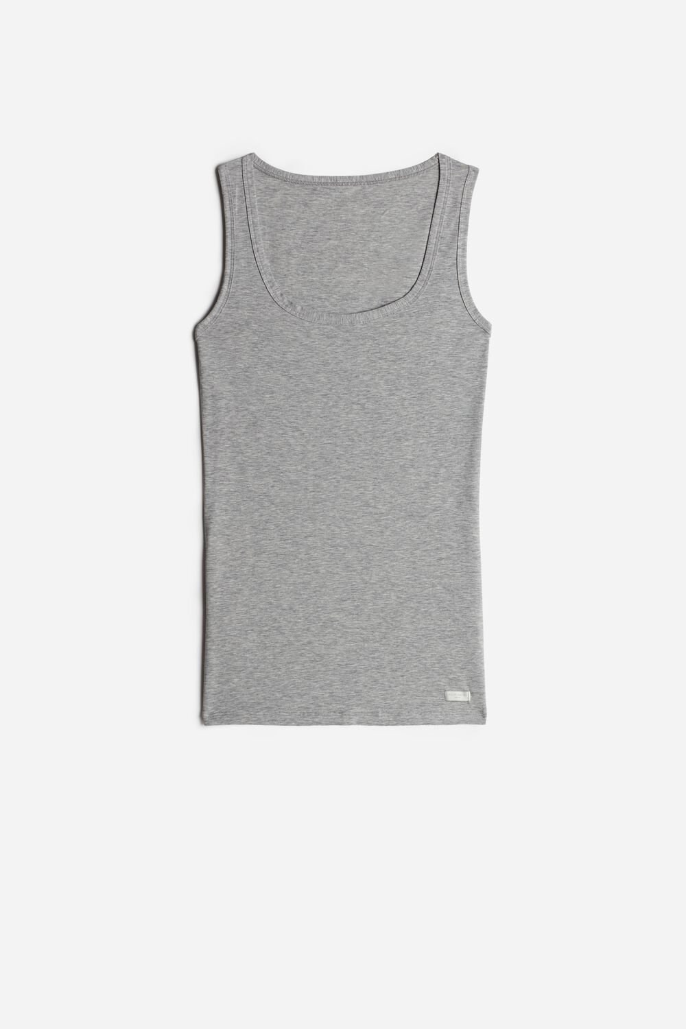 Intimissimi Cotton Tank Top Grey - 031 - Light Heathered Grey | 9407ZTLBI