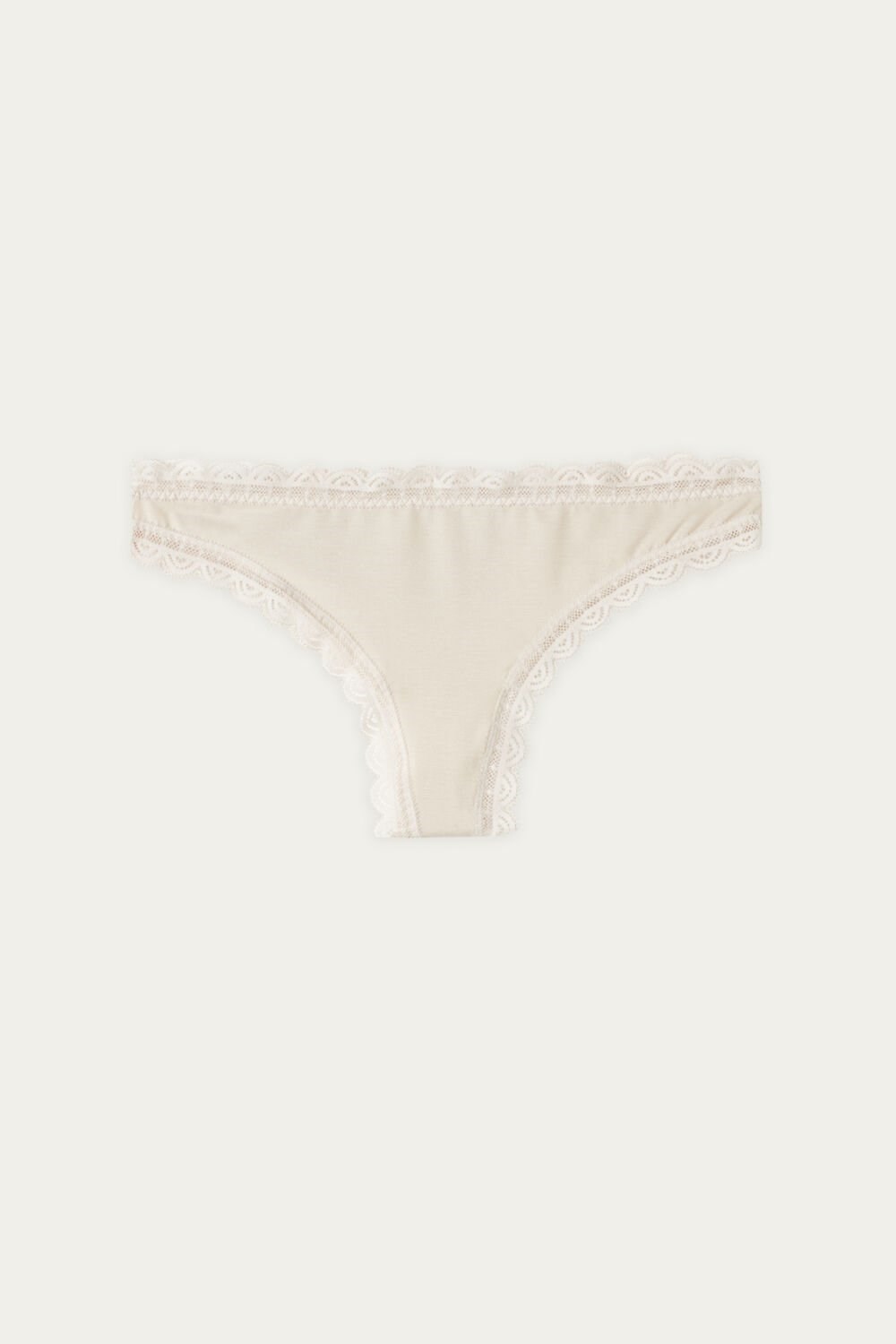 Intimissimi Cotton and Lace Brazilian Natural - 2280 - Silk Pink | 3179YEVFI