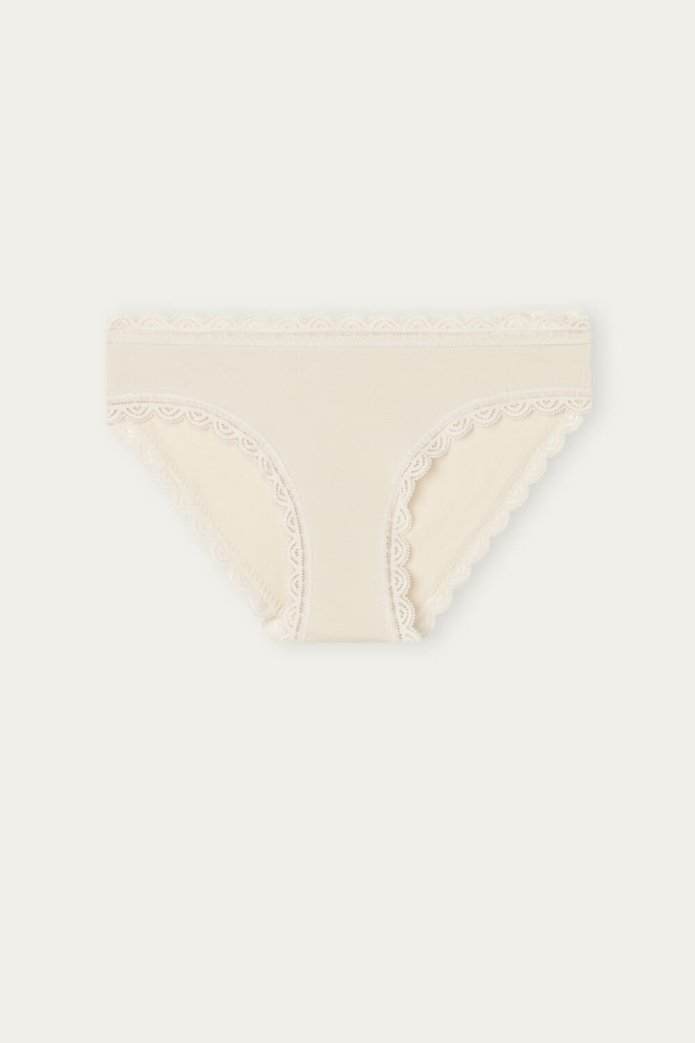 Intimissimi Cotton and Lace Panties Natural - 2280 - Silk Pink | 2375HMFSB