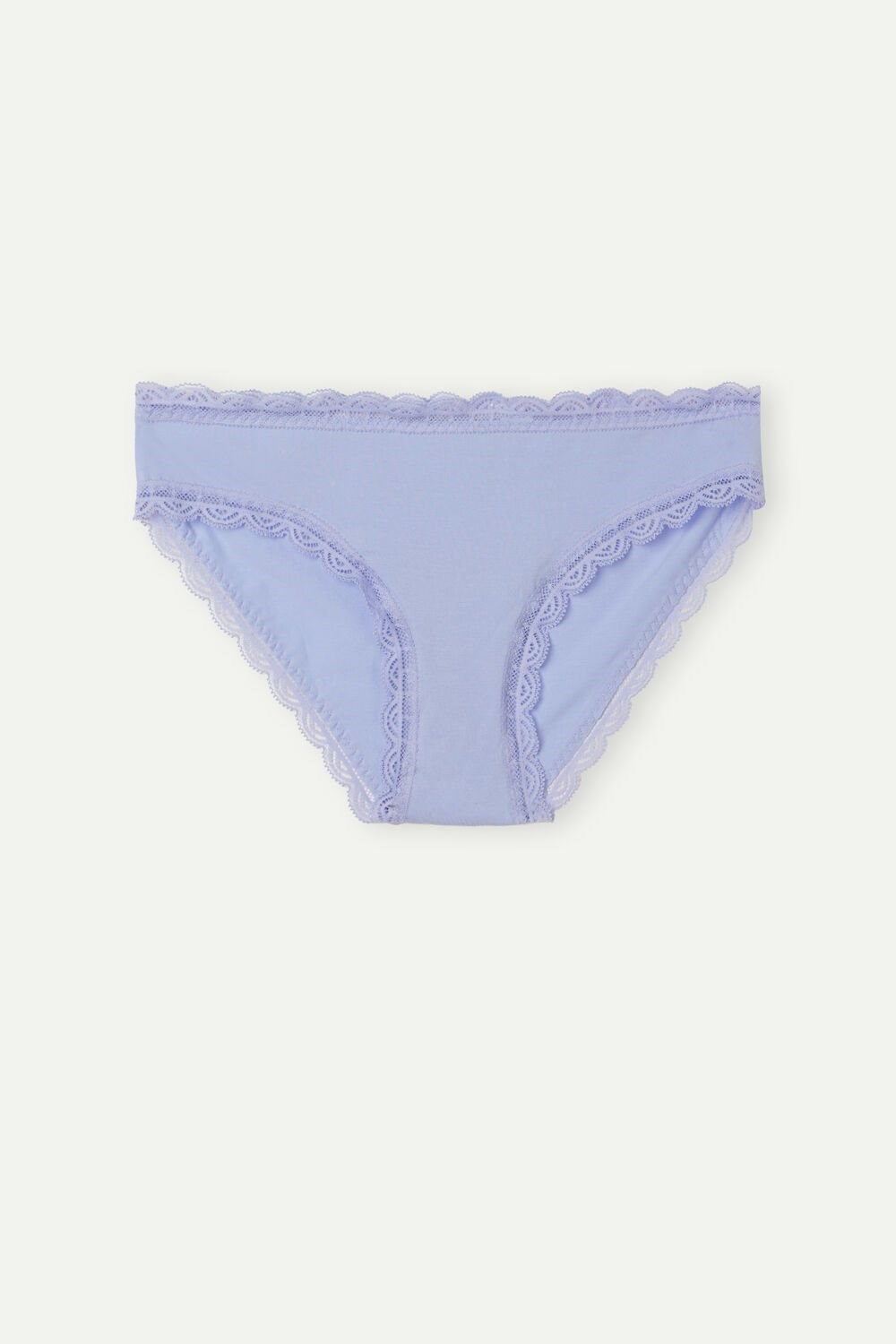 Intimissimi Cotton and Lace Panties Violet - 212j - Sweet Lavender | 2046RMLUJ