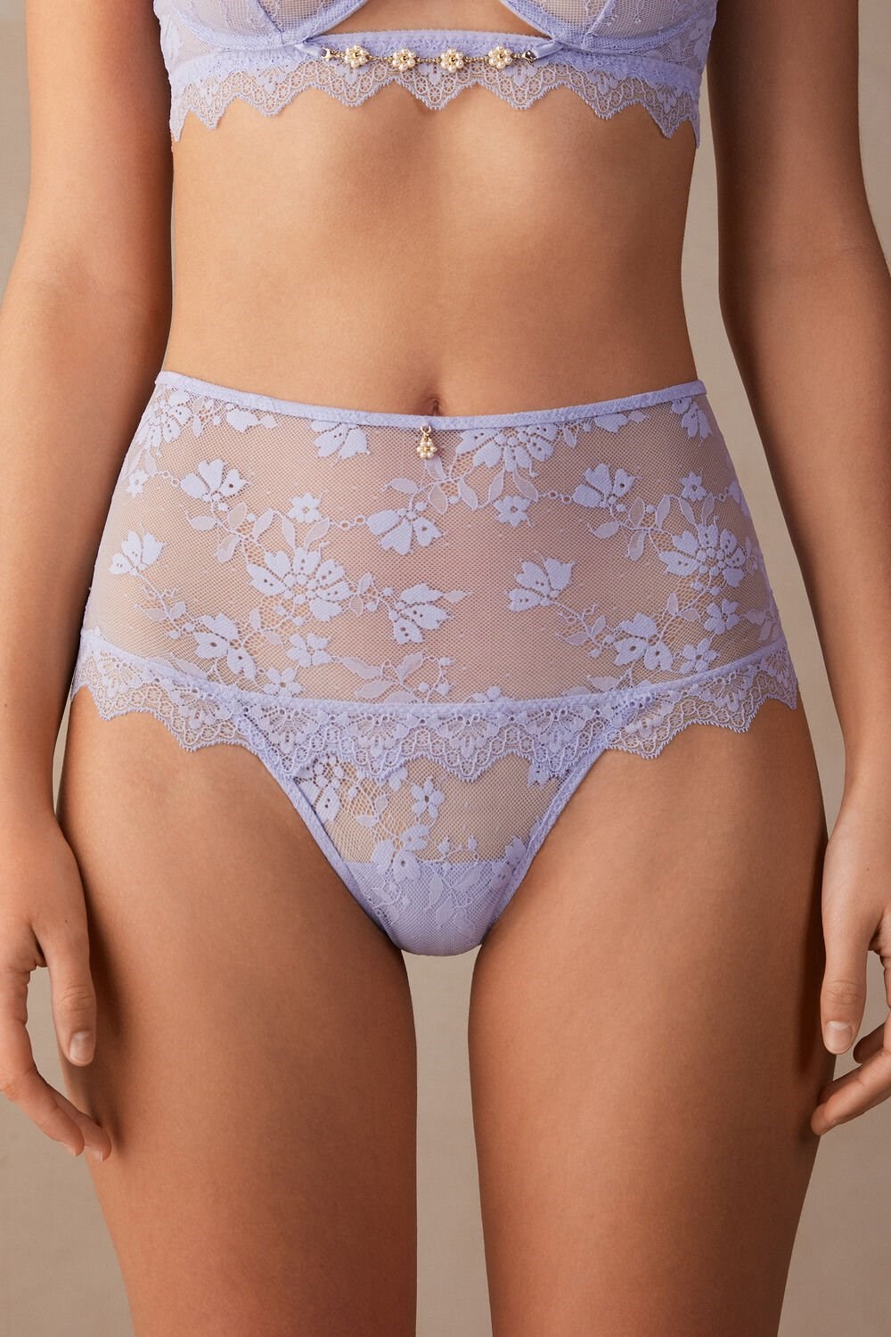 Intimissimi Cover Me in Daisies Hipster Brazilian Violet - 212j - Sweet Lavender | 7653AVWUF