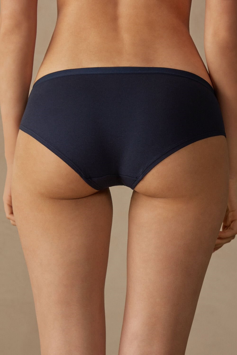 Intimissimi Cozy Panties in Cotton Blue - 1467 - Intense Blue | 8905WQGDH