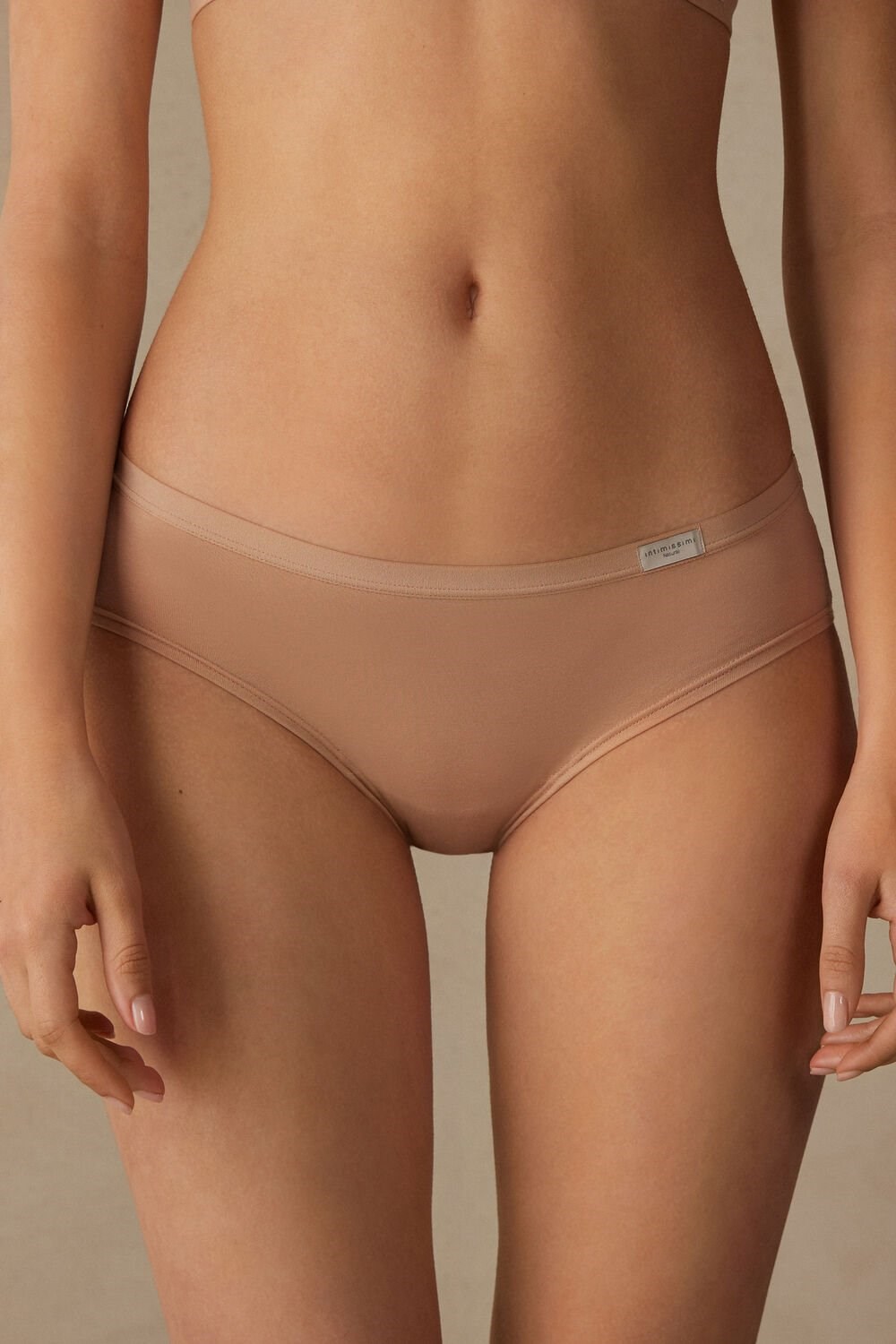 Intimissimi Cozy Panties in Cotton Natural - 044 - Soft Beige | 2067HVDPM