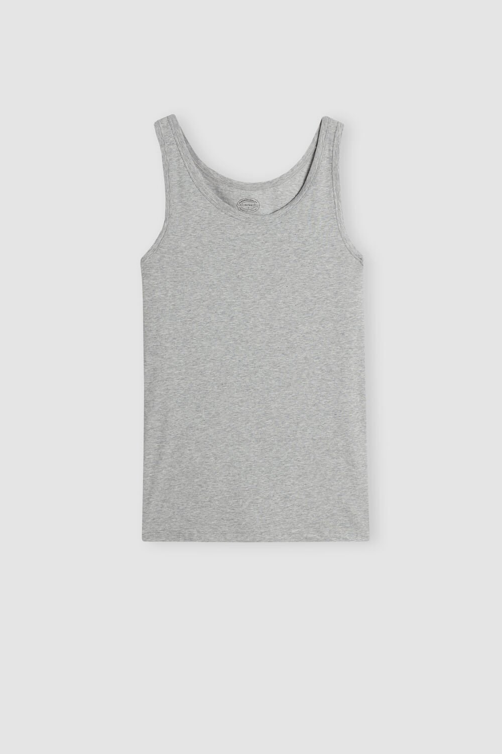 Intimissimi Crew Neck Tank Top Grey - 031 - Light Heathered Grey | 3085JDLPU