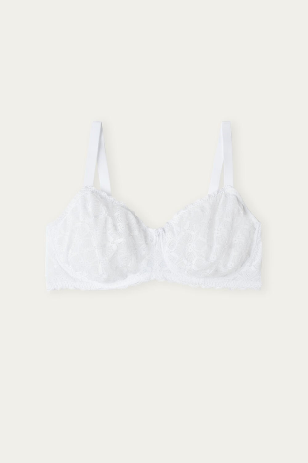 Intimissimi Daniela Balconette Bra in Lace White - 001 - White | 3781KYZUV