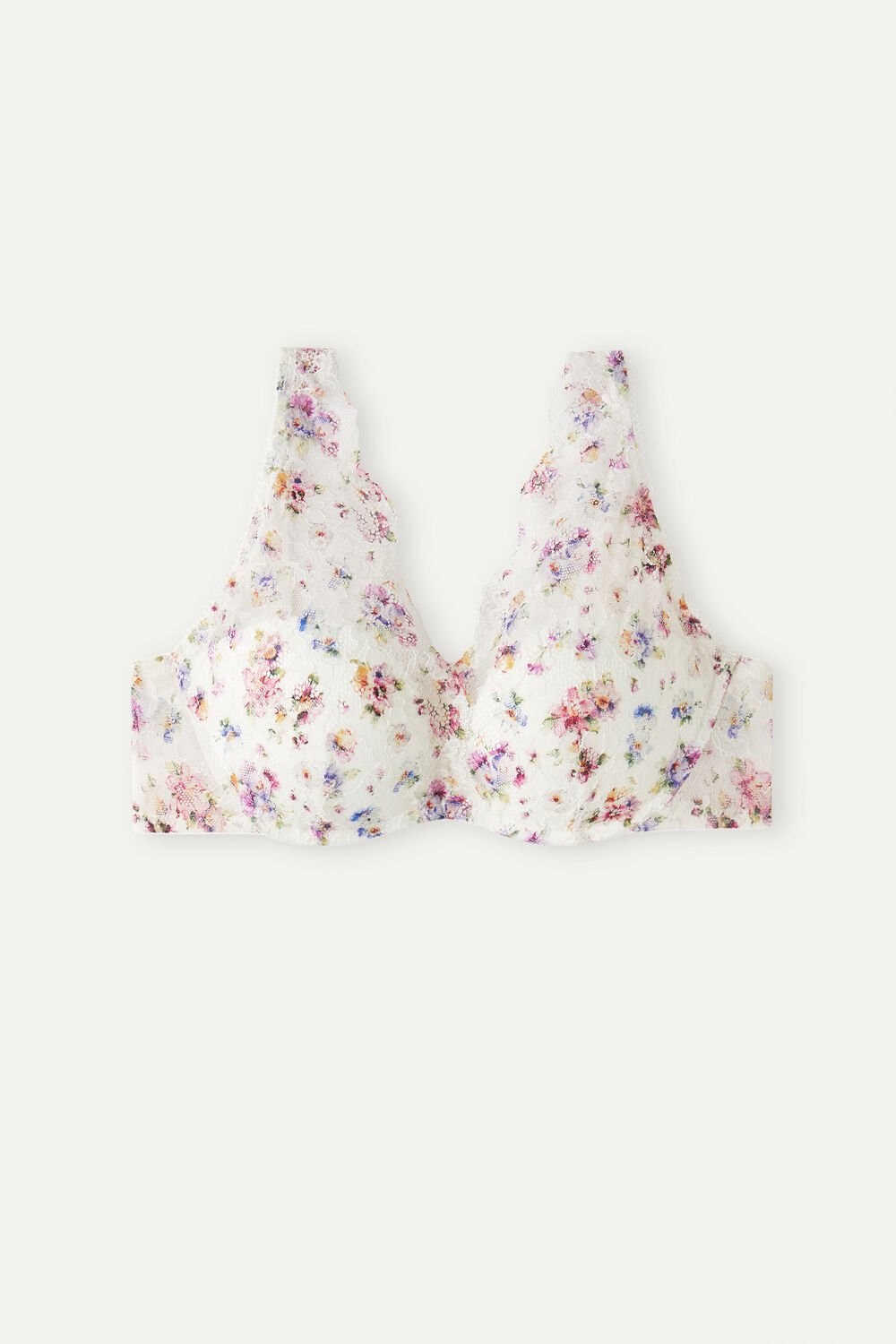 Intimissimi Dreaming of Spring Giorgia Balconette Bra Print - 208j - White Spring Bouquet Print | 8264ZYLMF