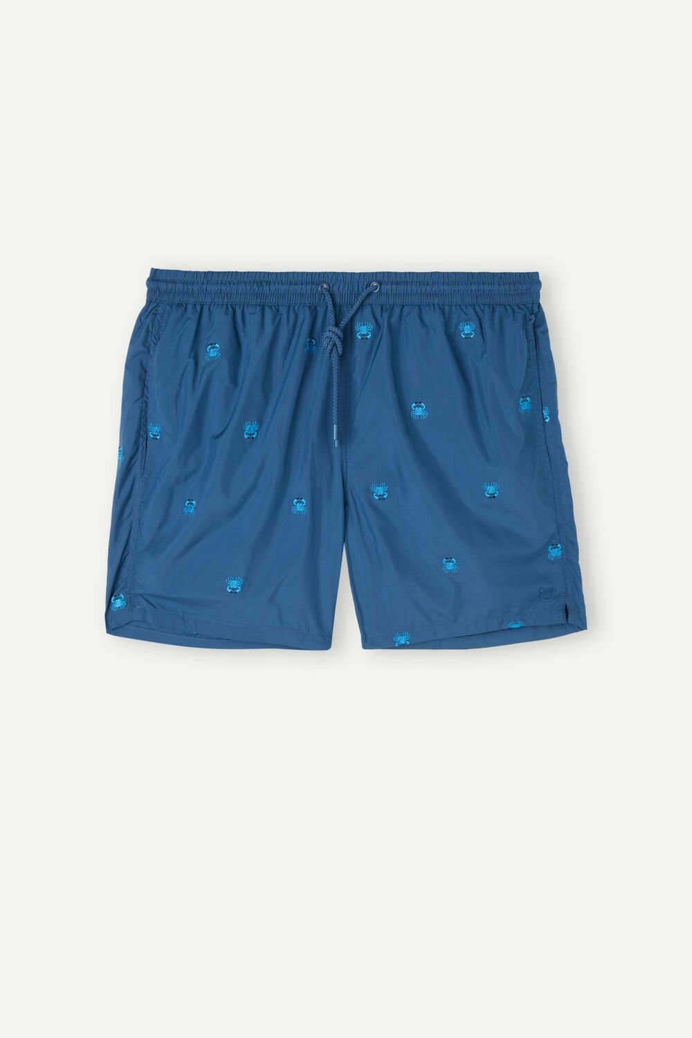 Intimissimi Embroidered Crab Swim Trunks Blue - 253j - Pacific Blue Crab Embroidery | 7960IUQEV