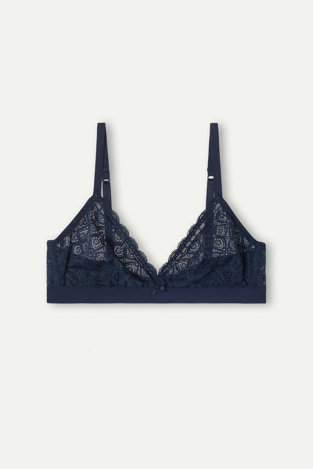 Intimissimi Emma Triangle Bra in Lace Blue - 1467 - Intense Blue | 4831OETKZ