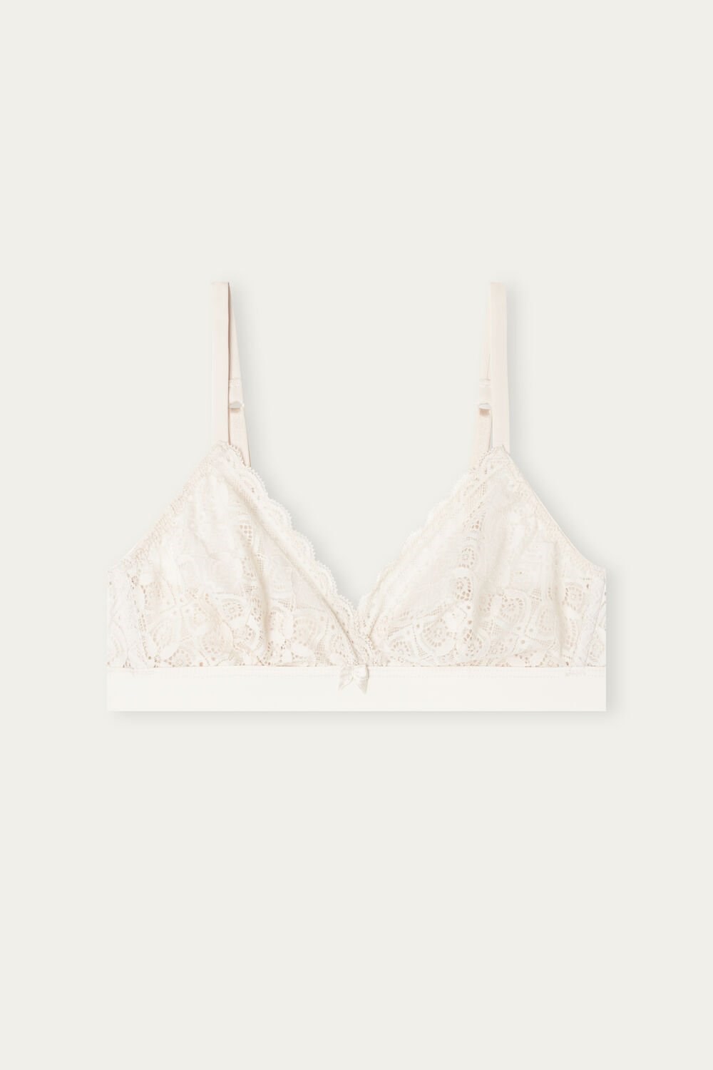 Intimissimi Emma Triangle Bra in Lace Natural - 2280 - Silk Pink | 6415BHGUR