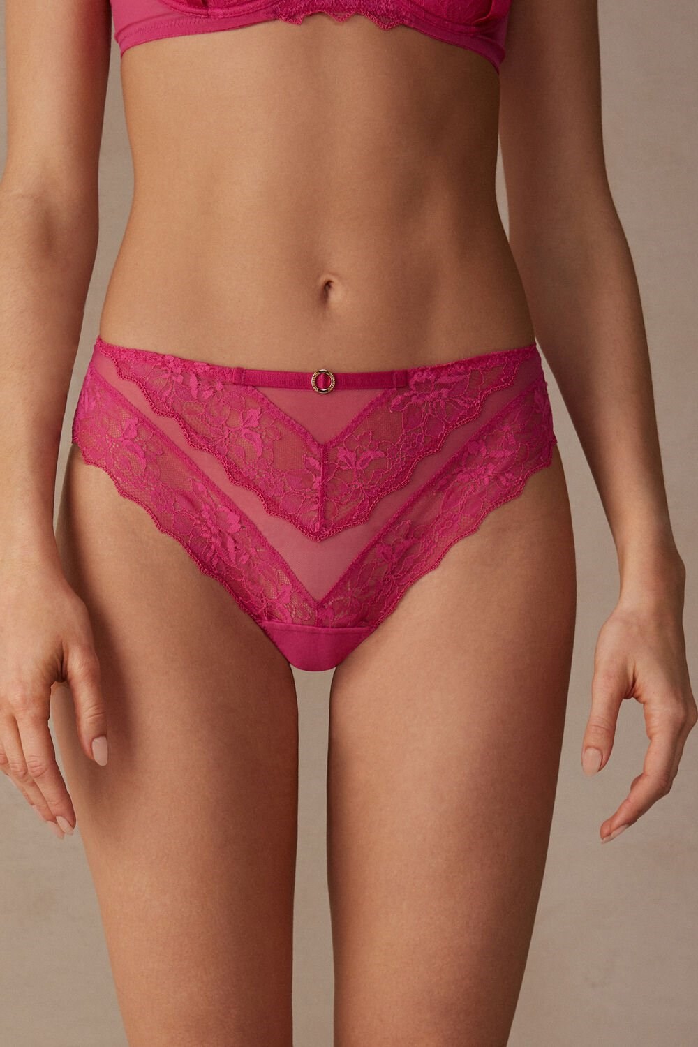 Intimissimi Fearless Femininity Hipster Brazilian Pink - 206j - Valentine Pink | 8749OLCFG