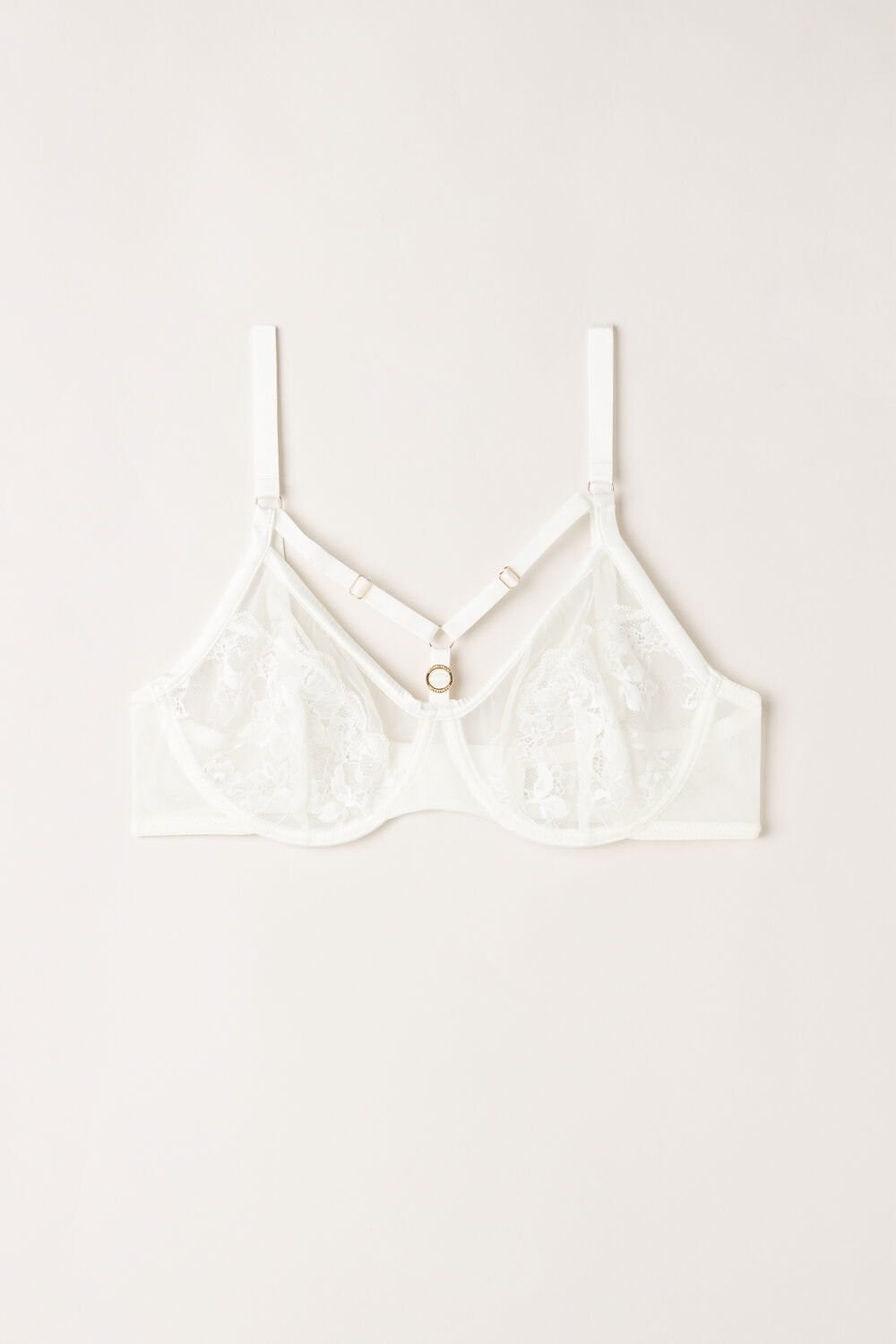 Intimissimi Fearless Femininity Sveva Balconette Bra Ivory - 2127 - Talc White | 5864VHANR