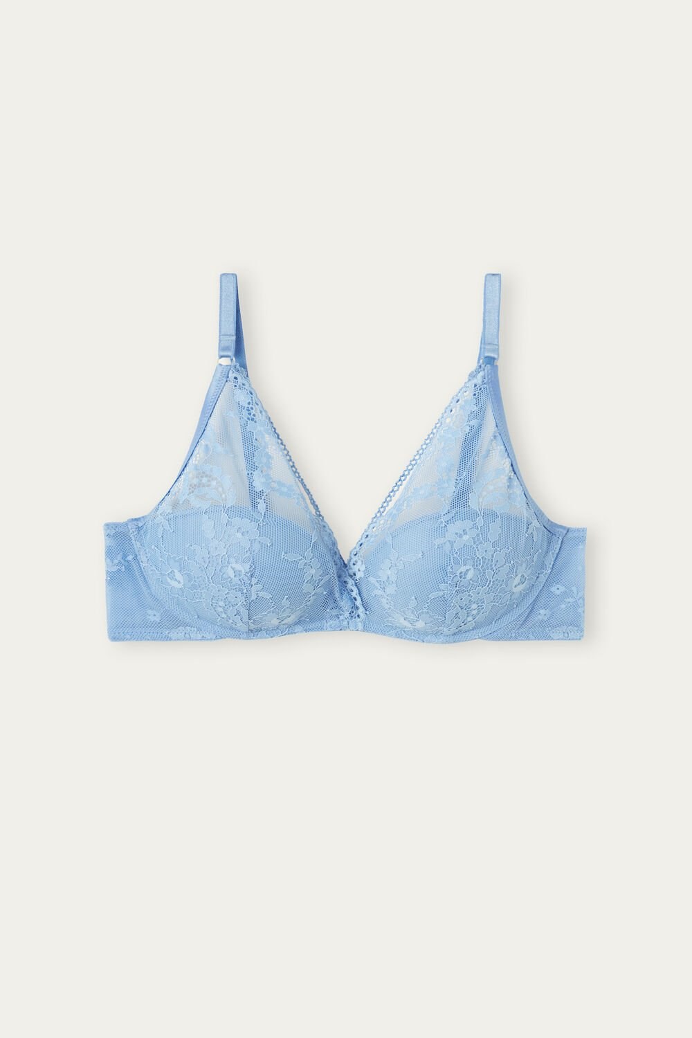 Intimissimi Feeling Beautiful Giorgia Balconette Bra Light Blue - 211j - Light Blue Hydrangea | 1095FKNZL