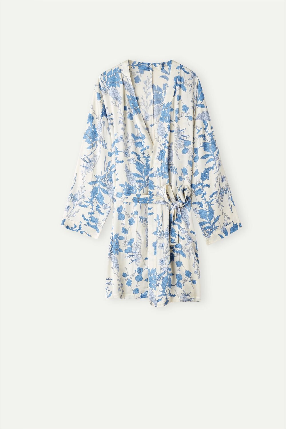 Intimissimi Feeling Beautiful Satin Kimono Print - 222j - Feeling Beautiful Print | 7245WYENI