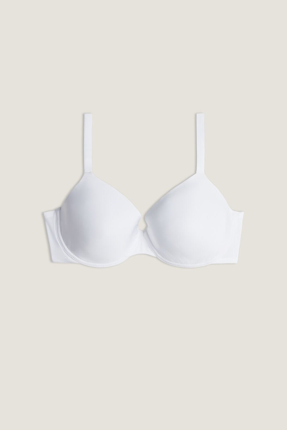 Intimissimi Francesca Ultralight Microfiber Balconette Bra White - 001 - White | 1725DNGQW