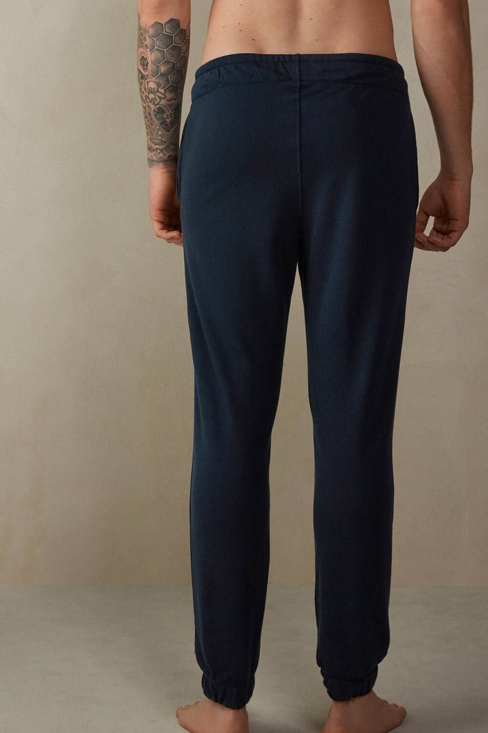 Intimissimi Full Length Lightweight Sweatpants Blue - 800 - Midnight Blue | 9154FXZCI