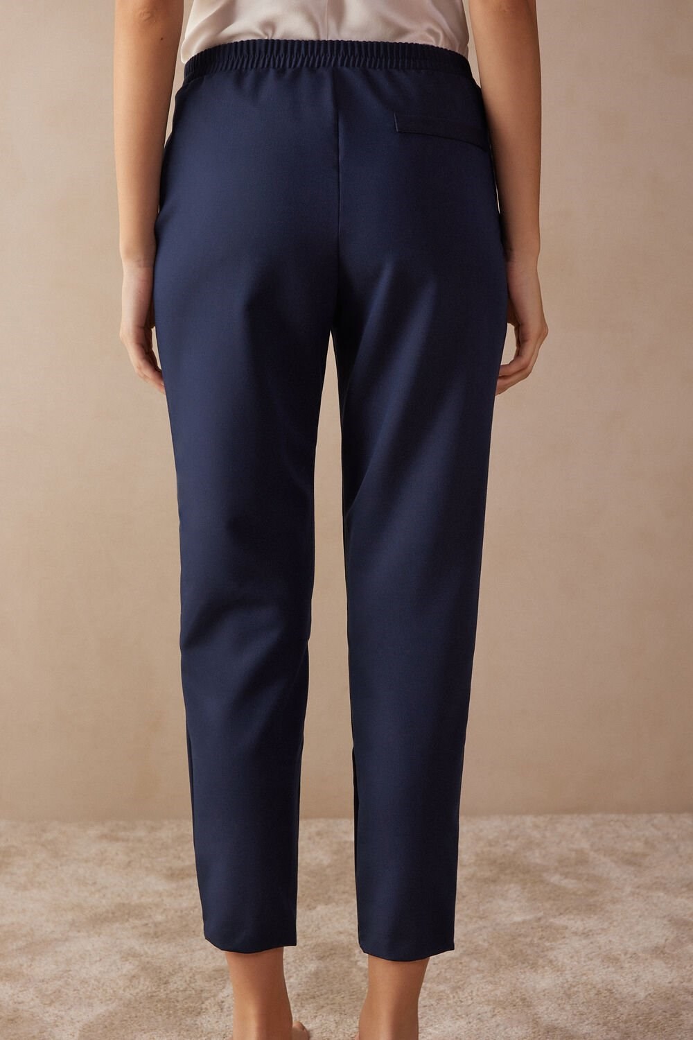 Intimissimi Full Length Pants with Pockets Blue - 1467 - Intense Blue | 1924UJKFO