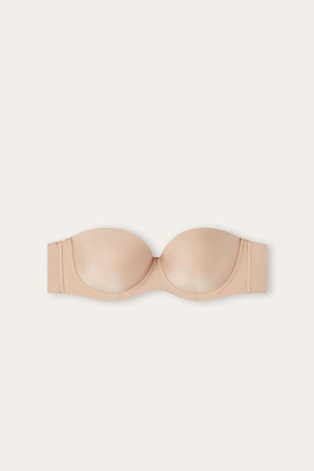 Intimissimi Giada Microfiber Bandeau Bra Natural - 044 - Soft Beige | 5809XPKFY